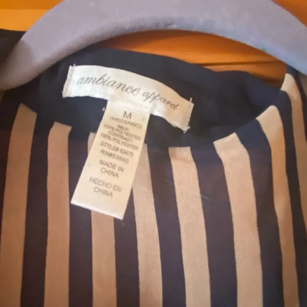 Women’s sheer blouse by Ambiance Apparel